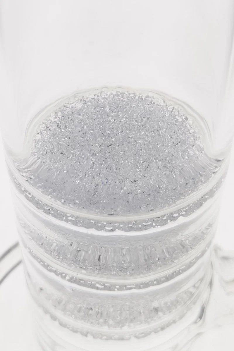 TAG - 18.75" Triple Fritted Disc with Spinning Cyclone Splash Guard Bong 7MM - Image 26