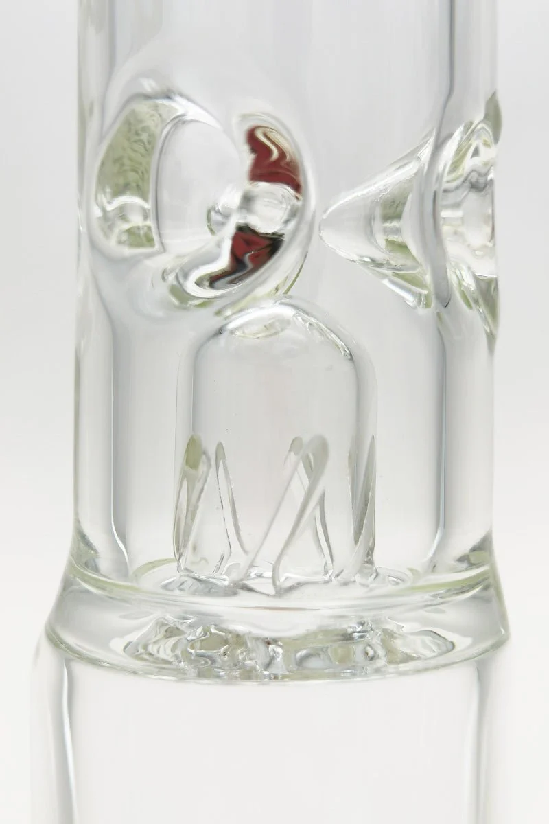 TAG - 20" Double Super Slit UFO Beaker Bong 50x7MM - 28/18MM Downstem (4.50") - Image 7