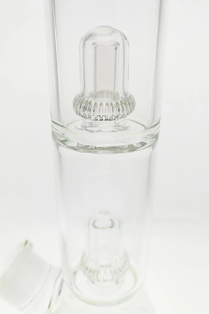 TAG - 20" Double Super Slit UFO Beaker Bong 50x7MM - 28/18MM Downstem (4.50") - Image 8