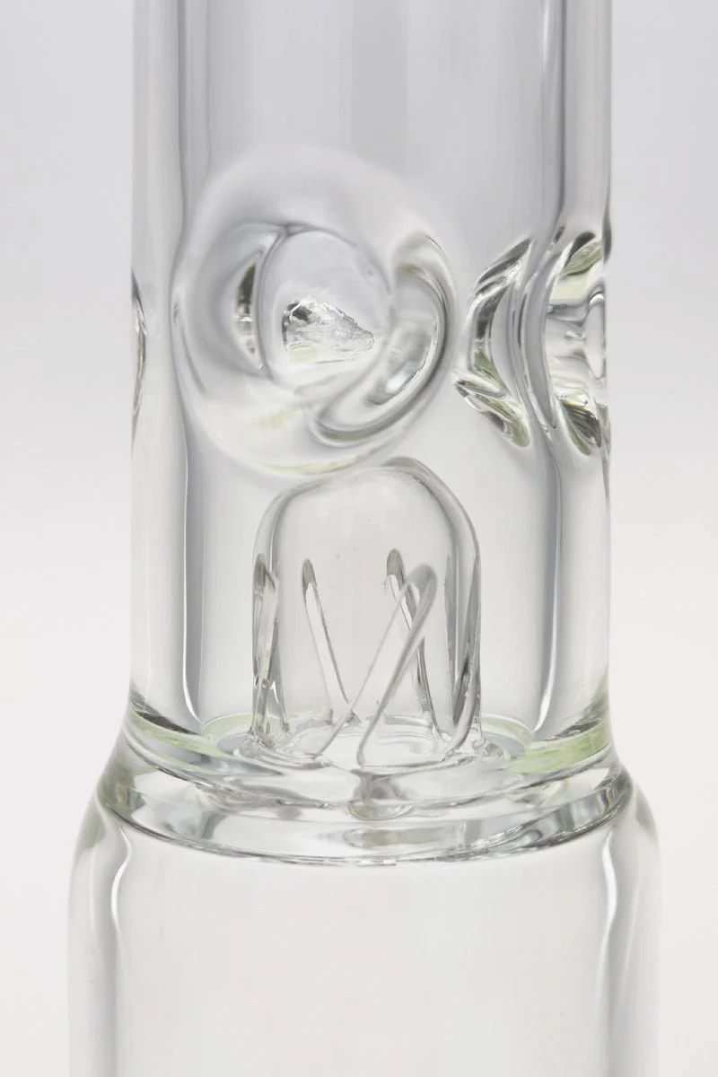 TAG - 24" Super Slit Pyramid to Interior Showerhead Beaker Bong 50x7MM (18MM Female) - Image 5