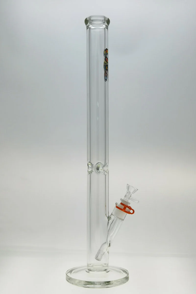 TAG - 24" Straight Tube Bong 50x9MM - 18/14MM Downstem (4.00") - Image 3