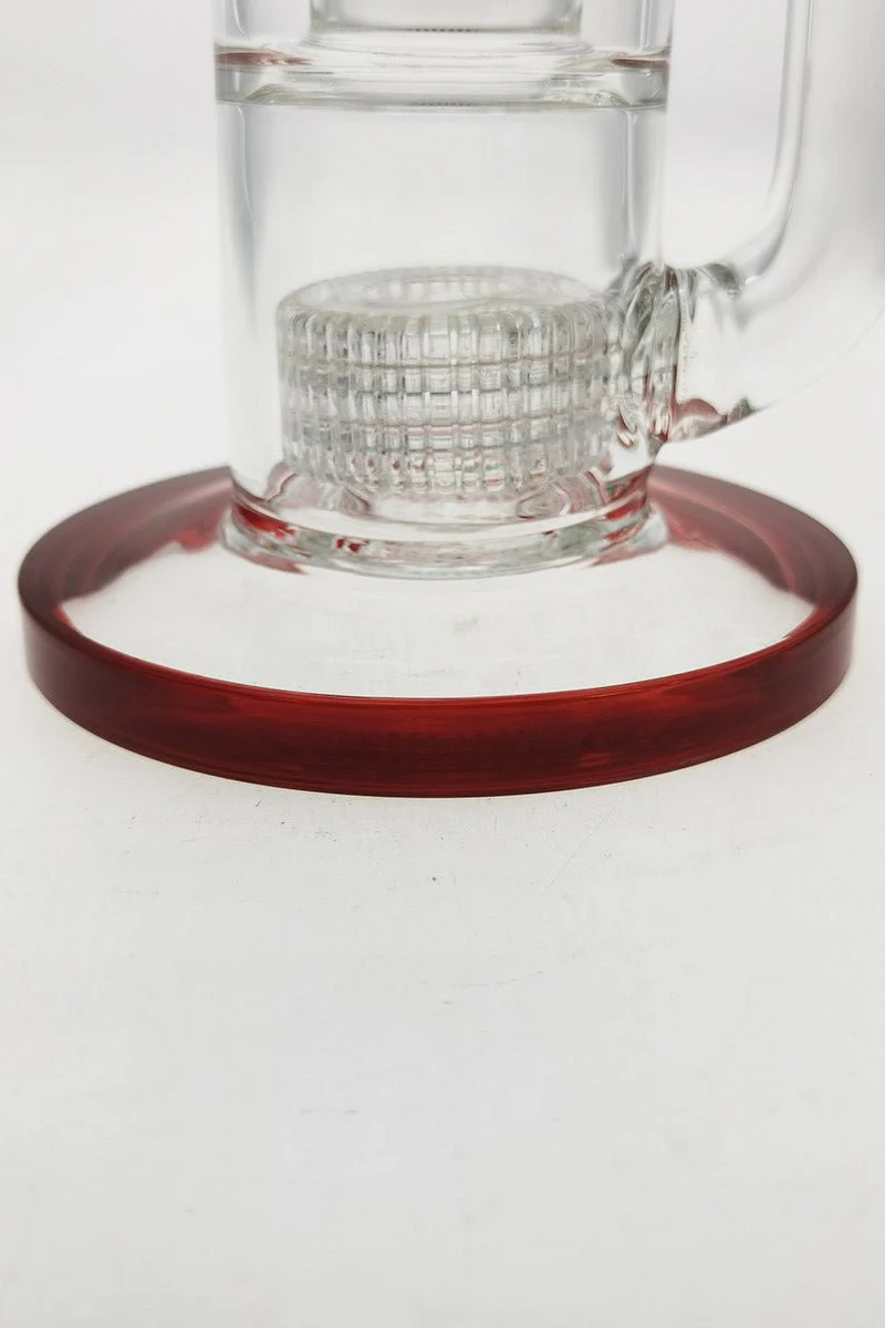 TAG - 24" Super Slit Matrix to Super Slit Inverted UFO Showerhead with Spinning Splashguard Bong 50x7MM - 18MM Female - Image 13