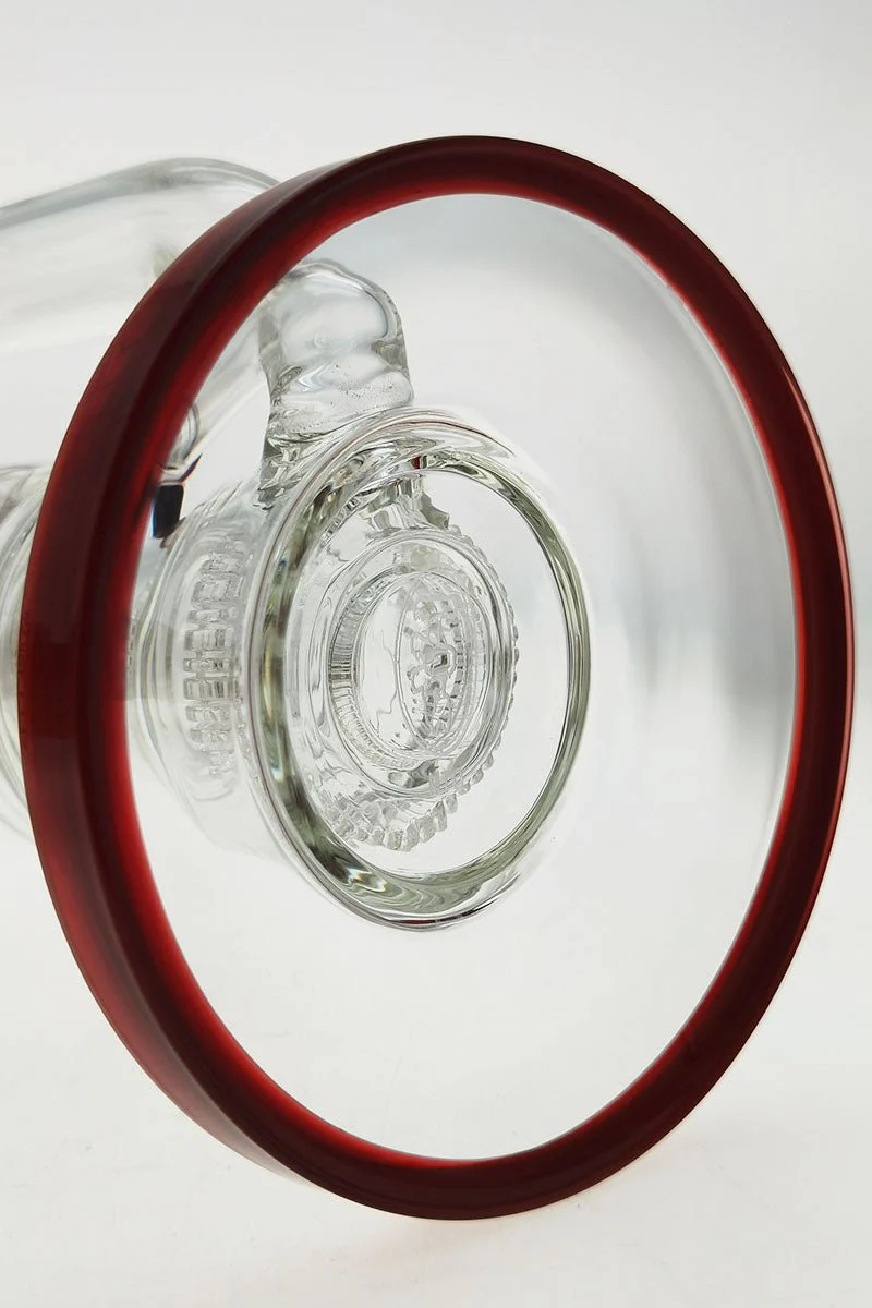 TAG - 24" Super Slit Matrix to Super Slit Inverted UFO Showerhead with Spinning Splashguard Bong 50x7MM - 18MM Female - Image 15