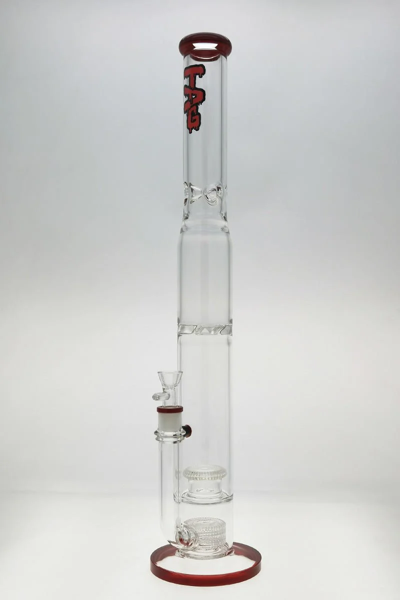 TAG - 24" Super Slit Matrix to Super Slit Inverted UFO Showerhead with Spinning Splashguard Bong 50x7MM - 18MM Female - Image 3
