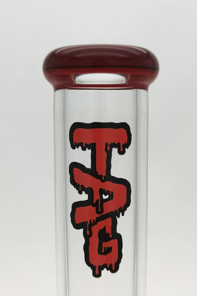 TAG - 24" Super Slit Matrix to Super Slit Inverted UFO Showerhead with Spinning Splashguard Bong 50x7MM - 18MM Female - Image 5