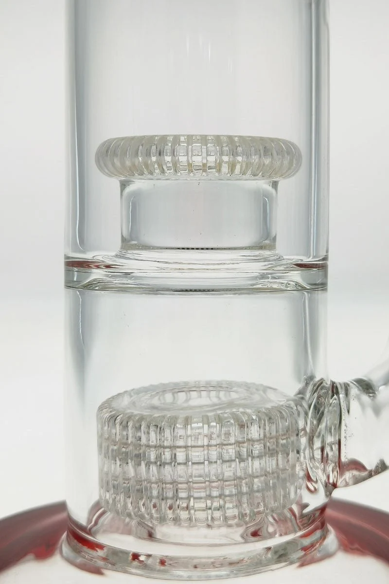 TAG - 24" Super Slit Matrix to Super Slit Inverted UFO Showerhead with Spinning Splashguard Bong 50x7MM - 18MM Female - Image 8