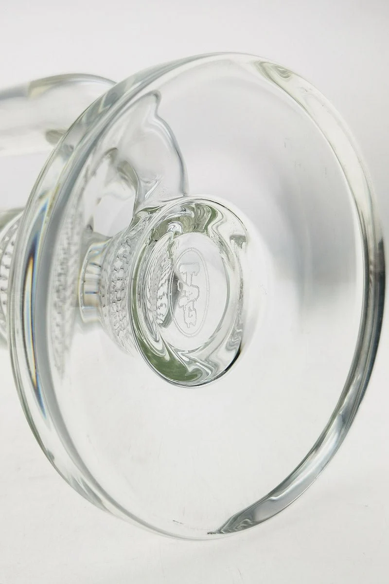 TAG - 25" Double Honeycomb to Worked Double UFO Super Slit Showerhead Bong 50x5MM (18MM Female) - Image 30