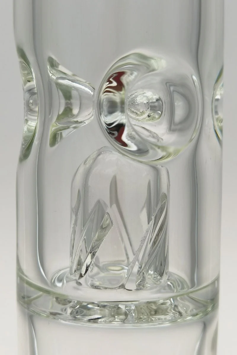 TAG - 25" Double Honeycomb to Worked Double UFO Super Slit Showerhead Bong 50x5MM (18MM Female) - Image 8