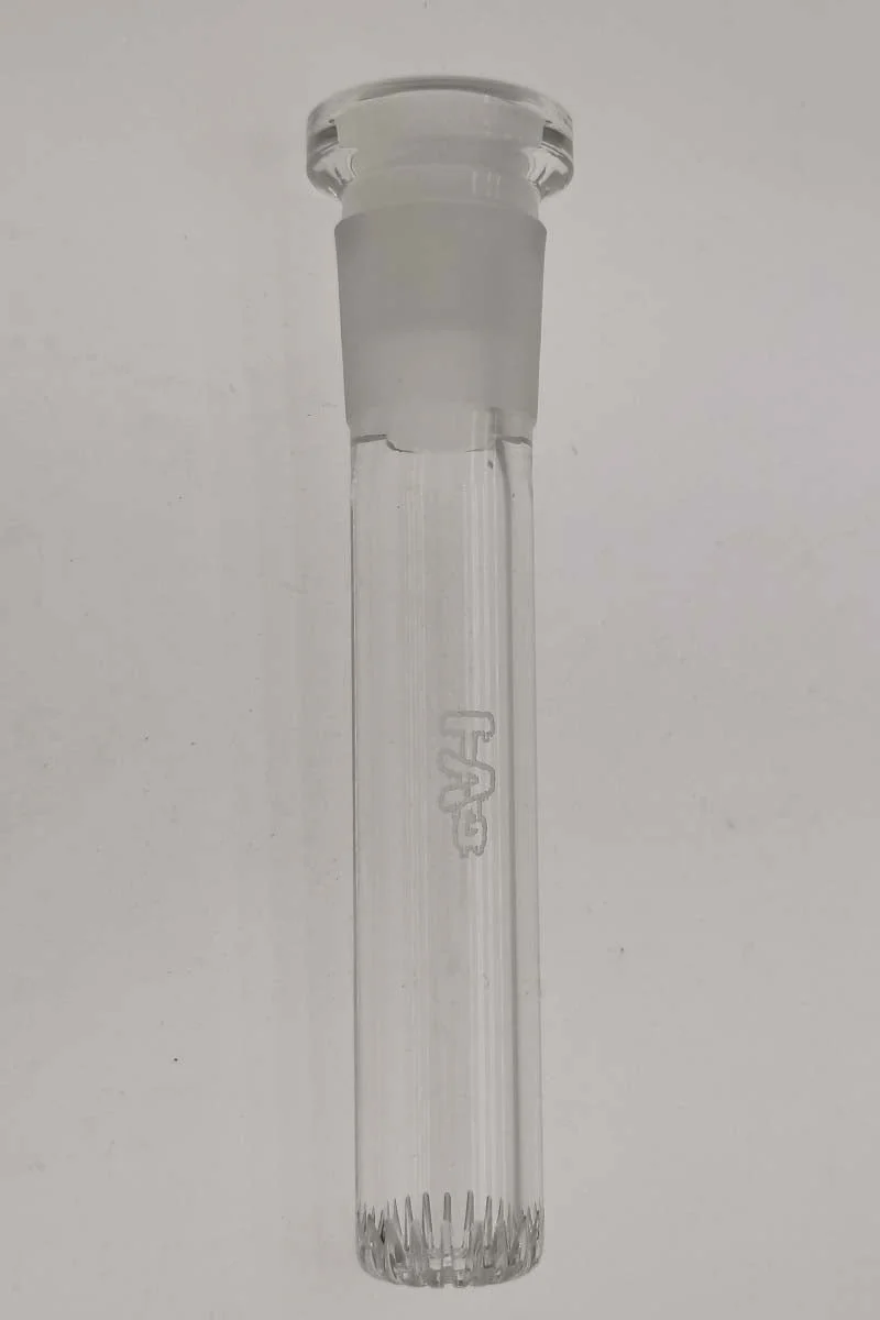 TAG - 28/18MM Closed End Super Slit Showerhead Bong Downstem - Image 3