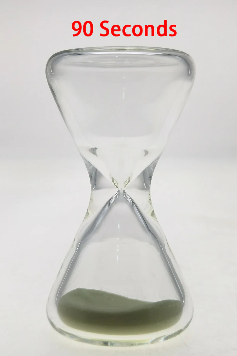 TAG - 3.5" Hour Glass with Glow in the Dark Sand - Image 36