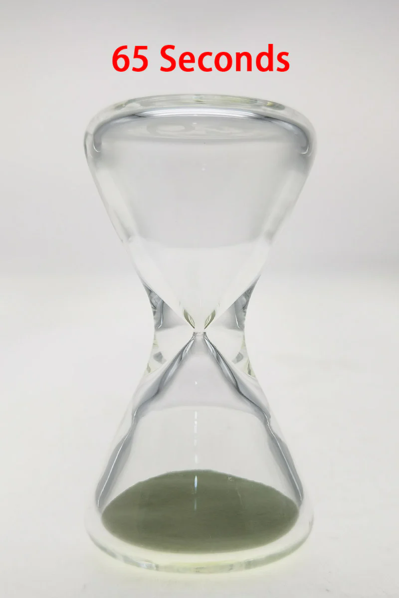 TAG - 3.5" Hour Glass with Glow in the Dark Sand - Image 46