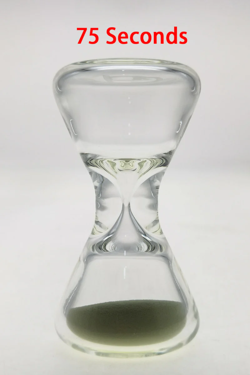 TAG - 3.5" Hour Glass with Glow in the Dark Sand - Image 87