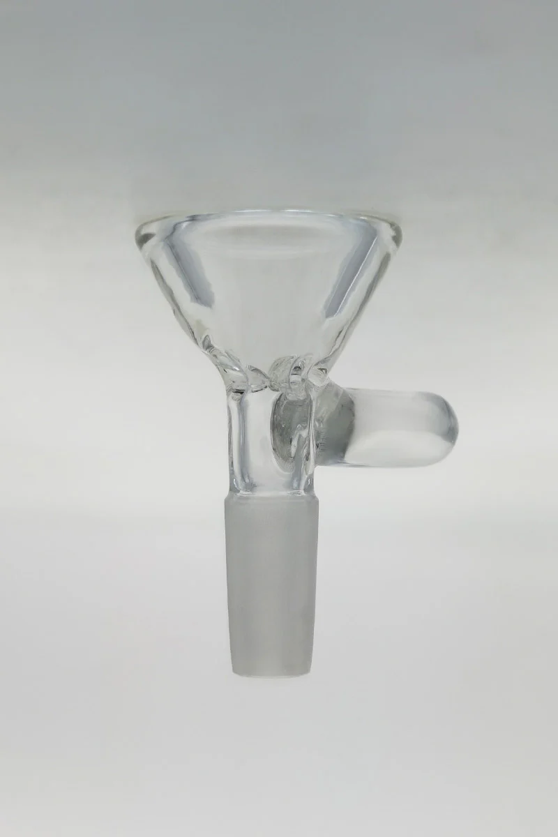 TAG - 3 Pinch Screen Bong Slide Bowl Piece w/ Handle (10MM Male) - Image 2