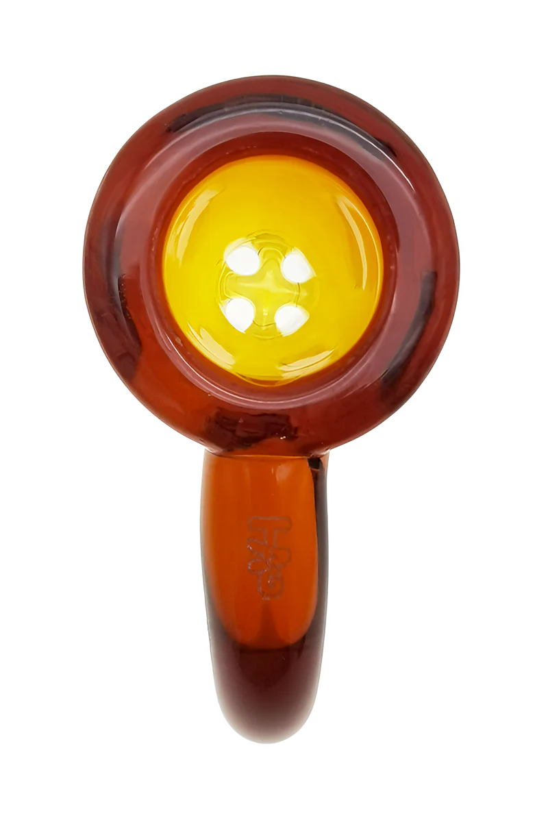 *CLEARANCE* TAG - 4 Hole Disc Screen Bong Slide with Horn Handle - Image 16