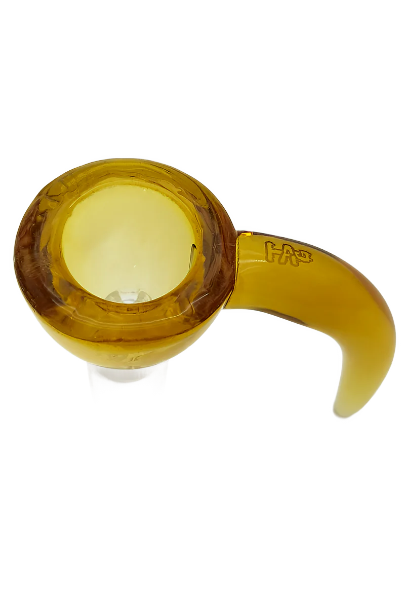 *CLEARANCE* TAG - 4 Hole Disc Screen Bong Slide with Horn Handle - Image 19