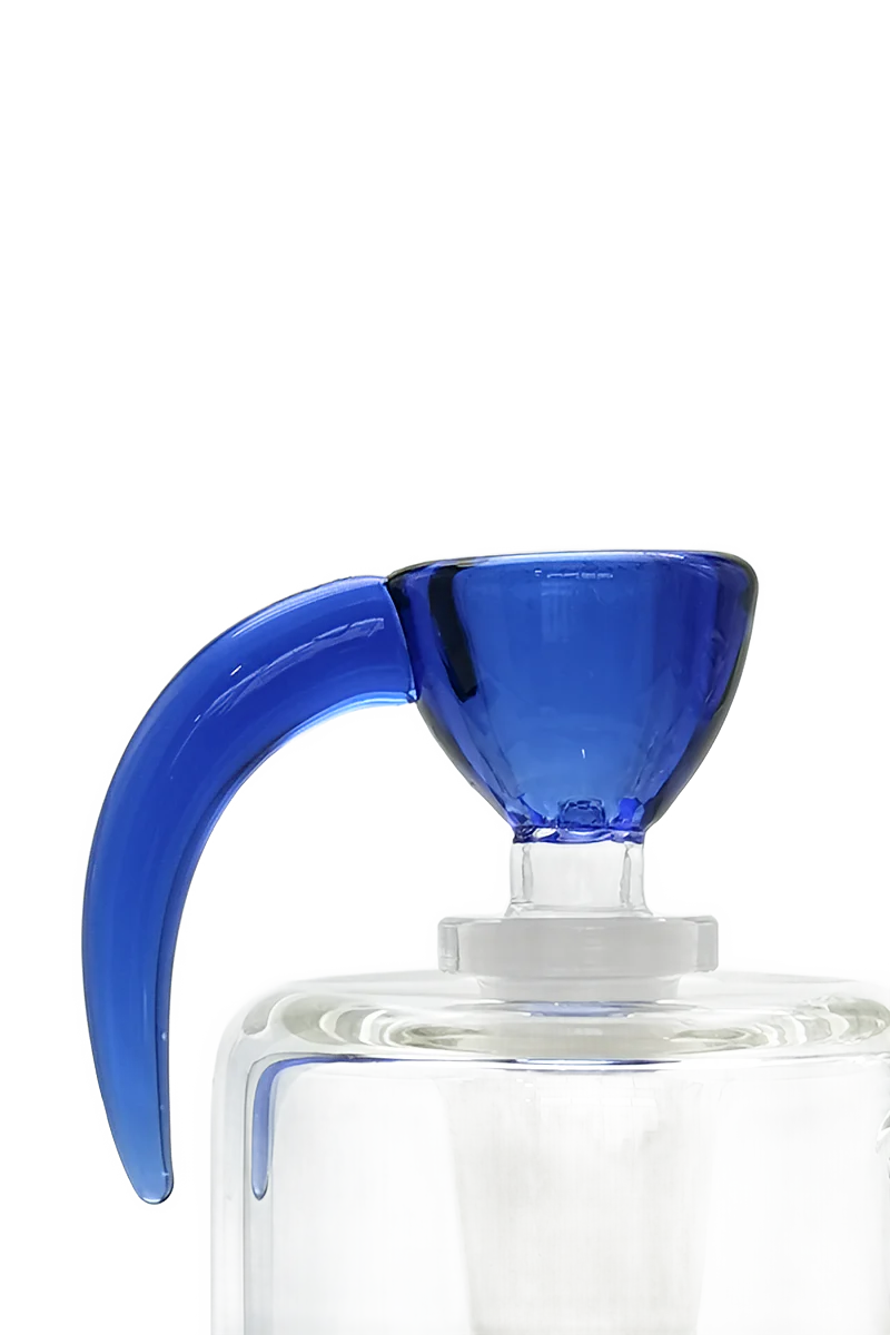 *CLEARANCE* TAG - 4 Hole Disc Screen Bong Slide with Horn Handle - Image 24