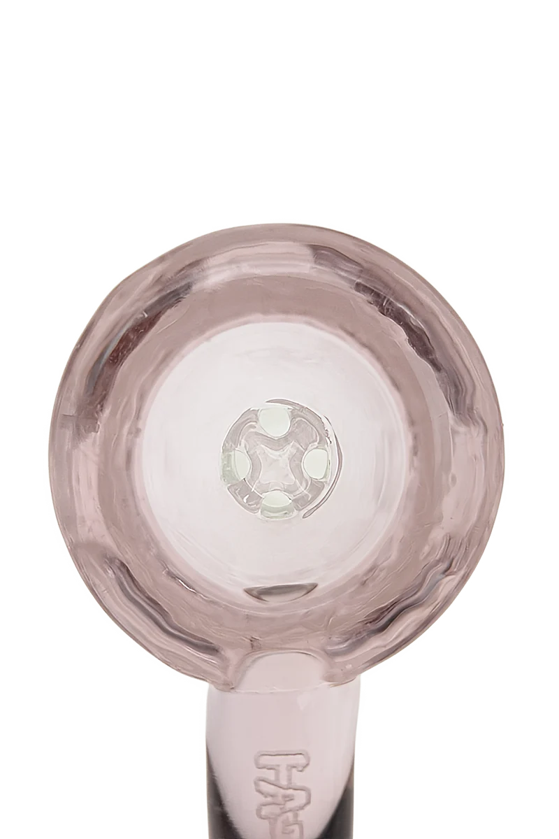 *CLEARANCE* TAG - 4 Hole Disc Screen Bong Slide with Horn Handle - Image 26