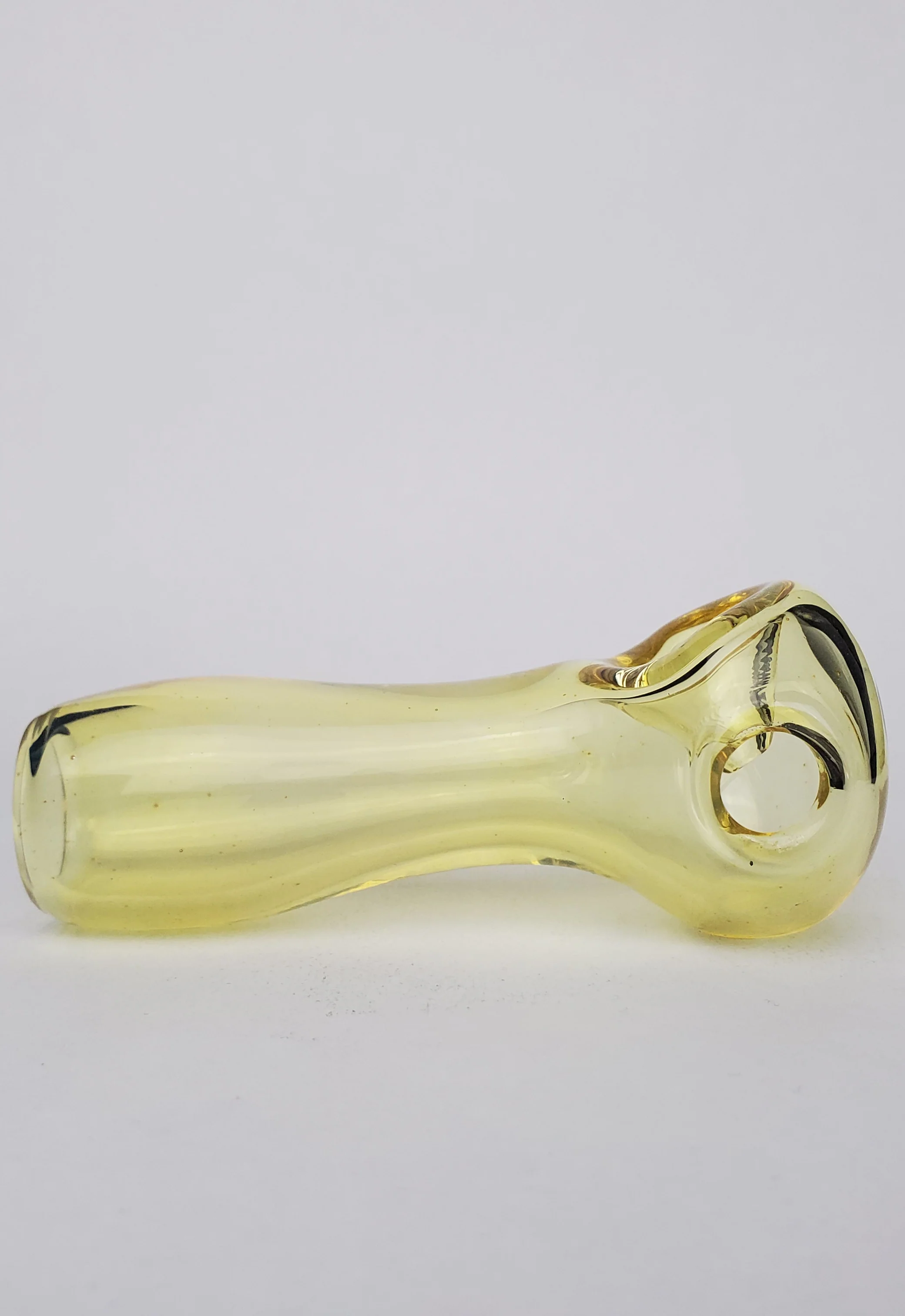 TAG - 4" Silver Fumed Dry Spoon Pipe - Carb Hole: Right Side - Image 11