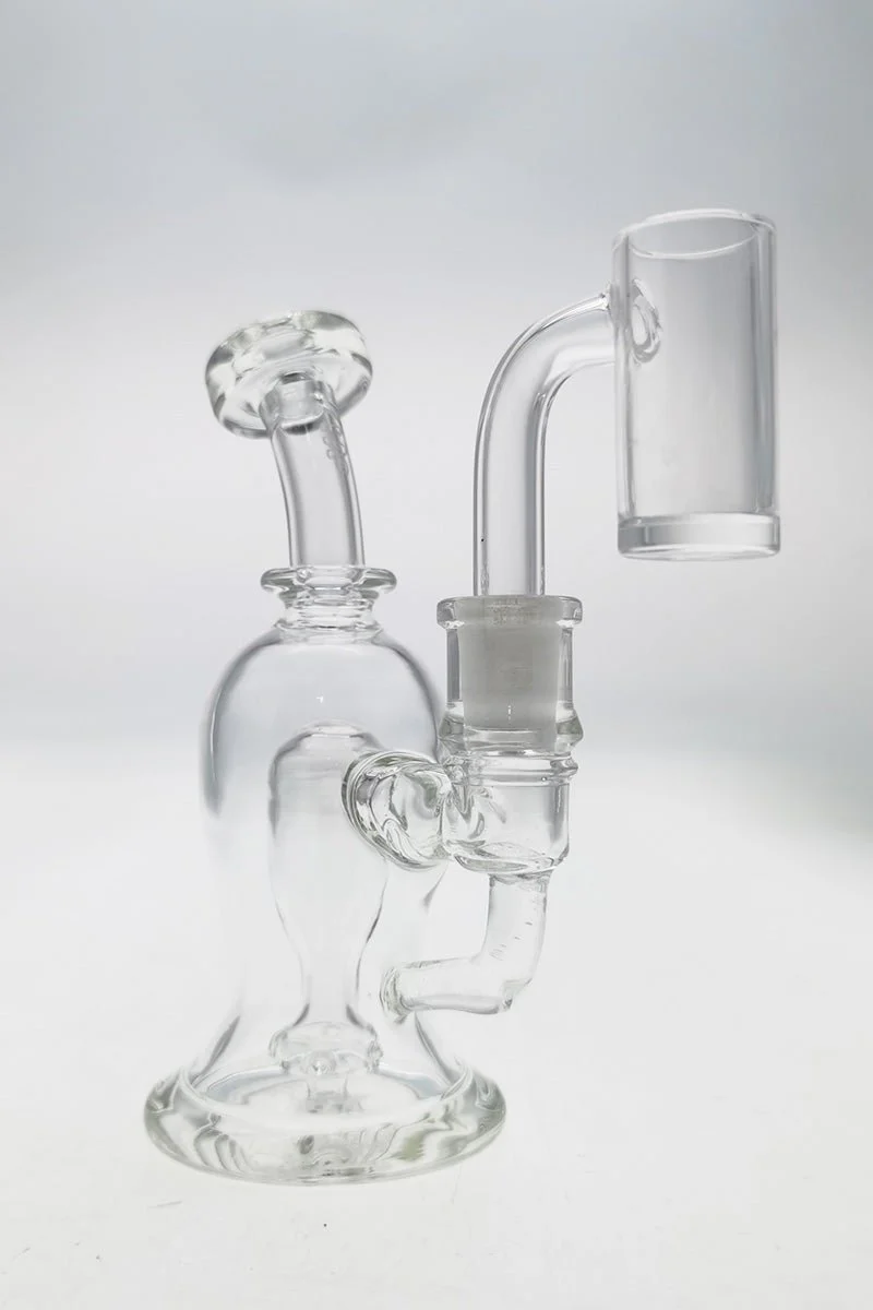 TAG - 5" 6-Hole UFO Micro Ball Rig Dab Rig with Bellow Base  (10MM Female) - Image 3