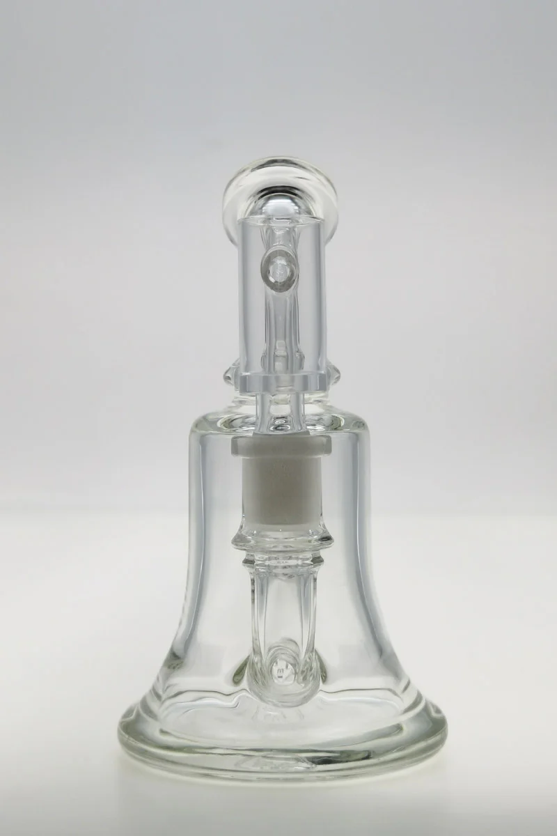 TAG - 6.5" Bent Neck Hammer Head Dab Rig w/ Bellow Base 50x5MM (14MM Female) - Image 3