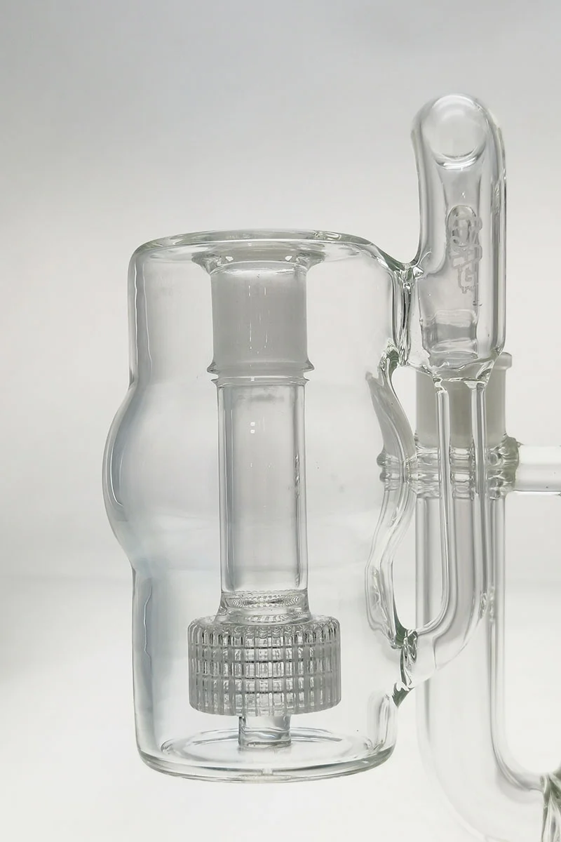 TAG - 6.50" Super Slit Matrix Bubble Can Ash Catcher 65x5MM (18MM Male to 18MM Female) - Image 17