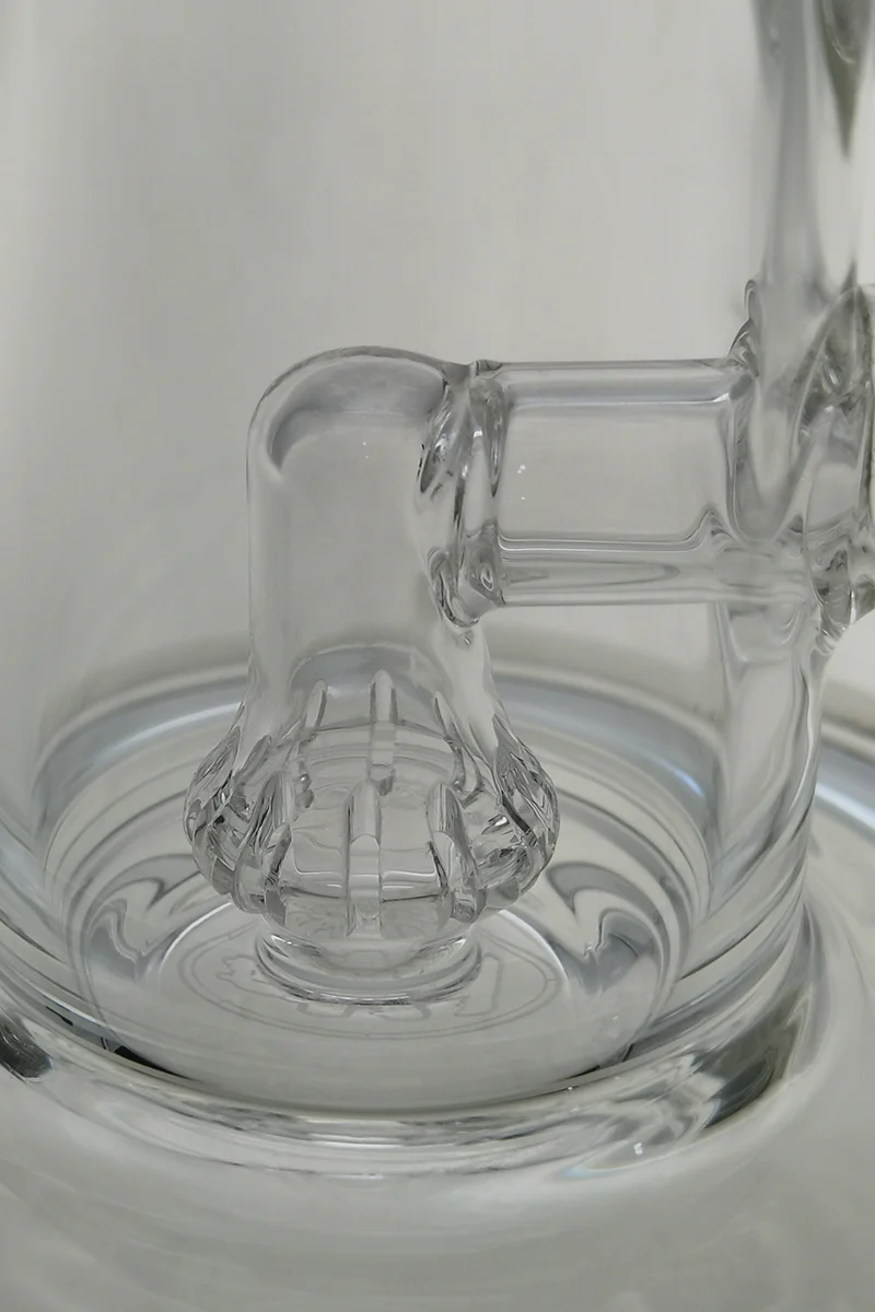 TAG - 6" Bent Neck Micro Bellow UFO Dab Rig 44x4MM (10MM Female) - Image 11