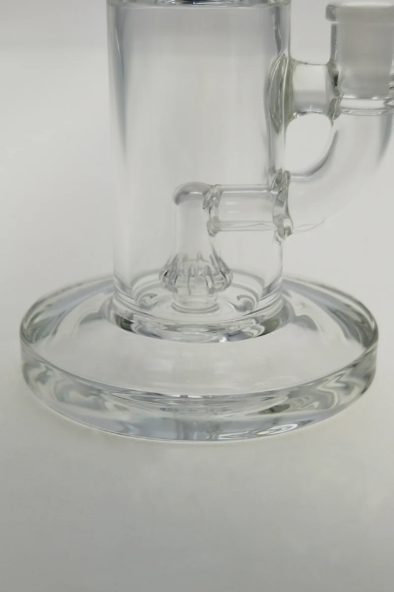 TAG - 6" Bent Neck Micro Bellow UFO Dab Rig 44x4MM (10MM Female) - Image 13