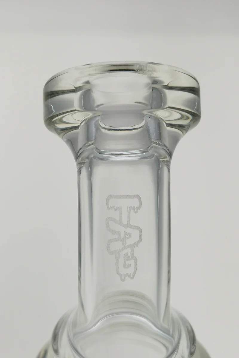 TAG - 6" Bent Neck Micro Bellow UFO Dab Rig 44x4MM (10MM Female) - Image 21