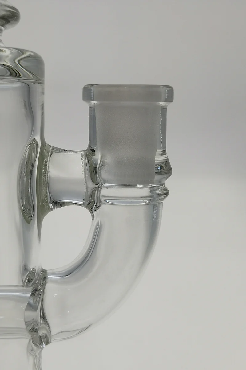 TAG - 6" Bent Neck Micro Bellow UFO Dab Rig 44x4MM (10MM Female) - Image 27