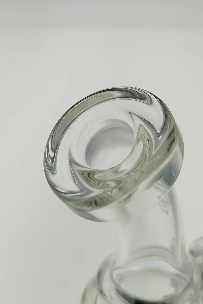 TAG - 6" Bent Neck Micro Bellow UFO Dab Rig 44x4MM (10MM Female) - Image 5