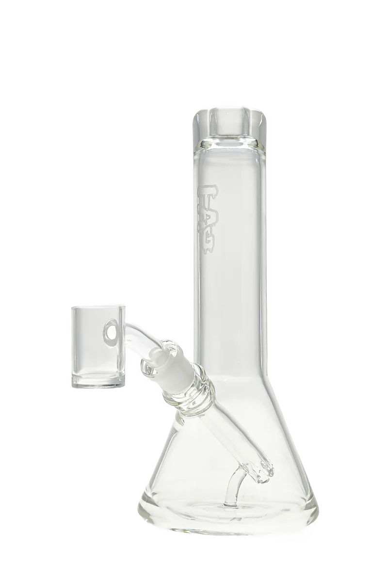TAG - 7.5" Beaker Bong with Fixed Showerhead Downstem 32x4MM (10MM Female) - Image 3
