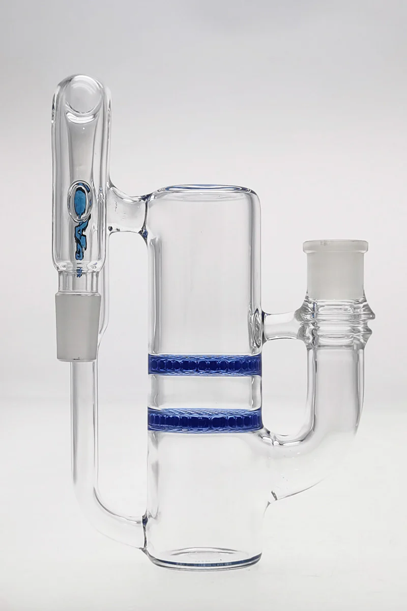 TAG - 8.25" Double Honeycomb Ash Catcher w/ Recycling E.C. 50x5MM (18MM Male to 18MM Female) - Image 19