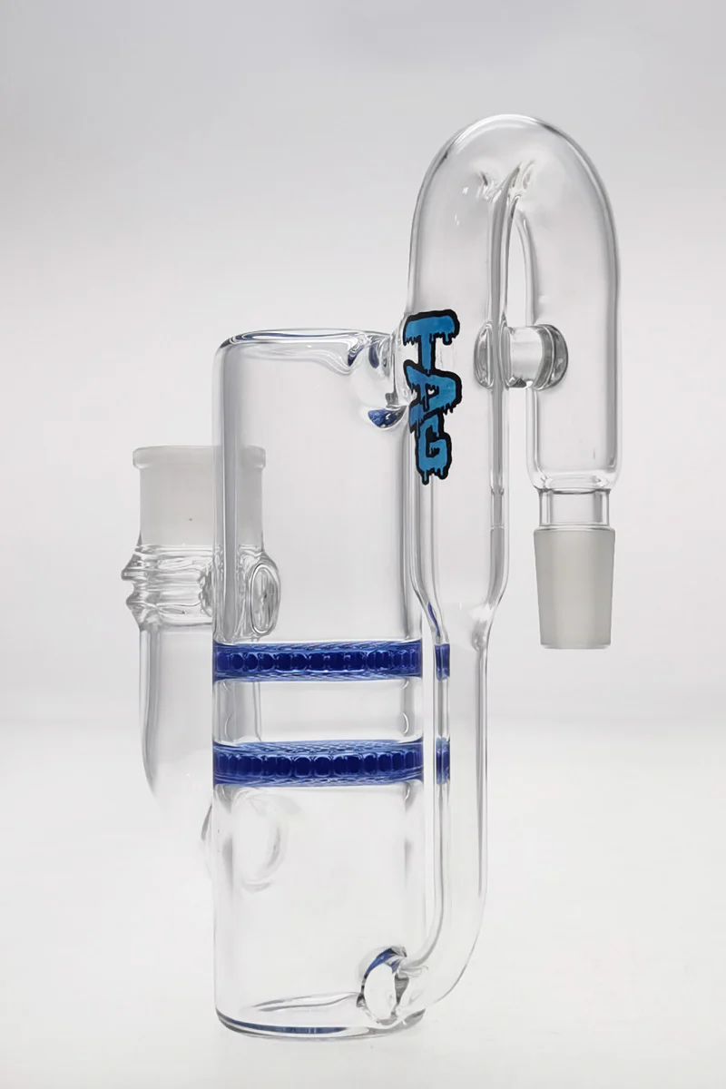 TAG - 8.25" Double Honeycomb Ash Catcher w/ Recycling E.C. 50x5MM (18MM Male to 18MM Female) - Image 23