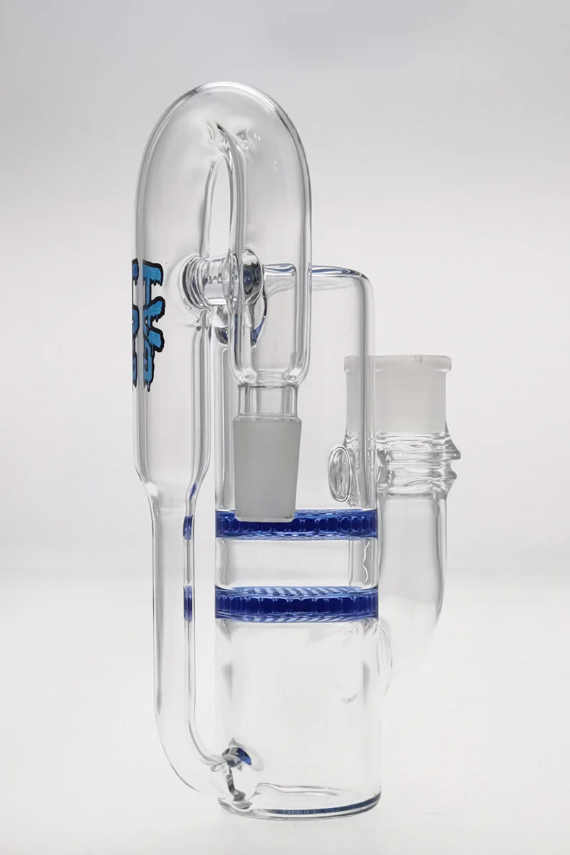 TAG - 8.25" Double Honeycomb Ash Catcher w/ Recycling E.C. 50x5MM (18MM Male to 18MM Female) - Image 24