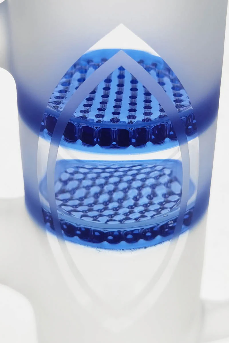 TAG - 8.25" Double Honeycomb Ash Catcher w/ Recycling E.C. 50x5MM (18MM Male to 18MM Female) - Image 81