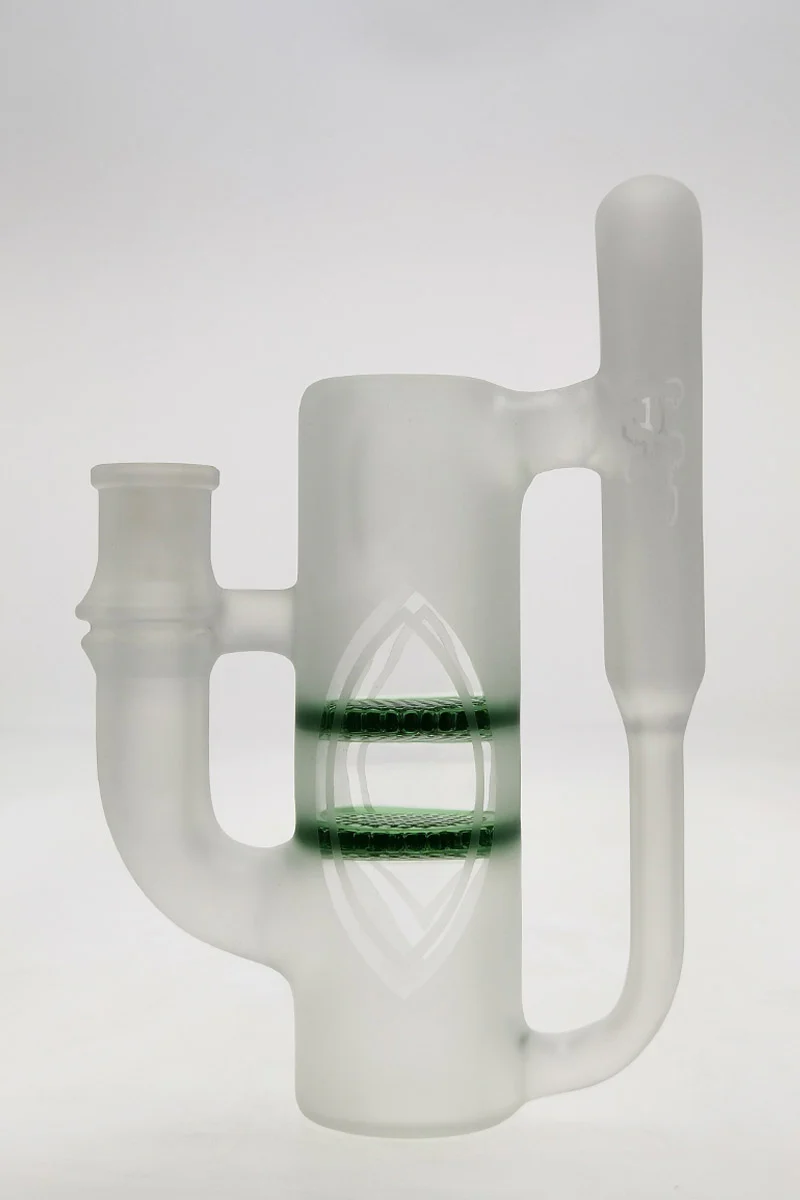 TAG - 8.25" Double Honeycomb Ash Catcher w/ Recycling E.C. 50x5MM (18MM Male to 18MM Female) - Image 88
