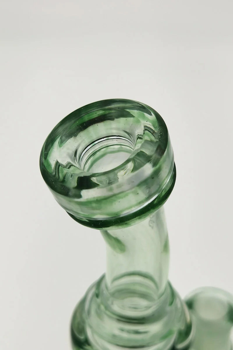 TAG - 8" Super Slit Puck Klein Incycler (Recycler) Dab Rig 44x4MM (14MM Female) - Image 136