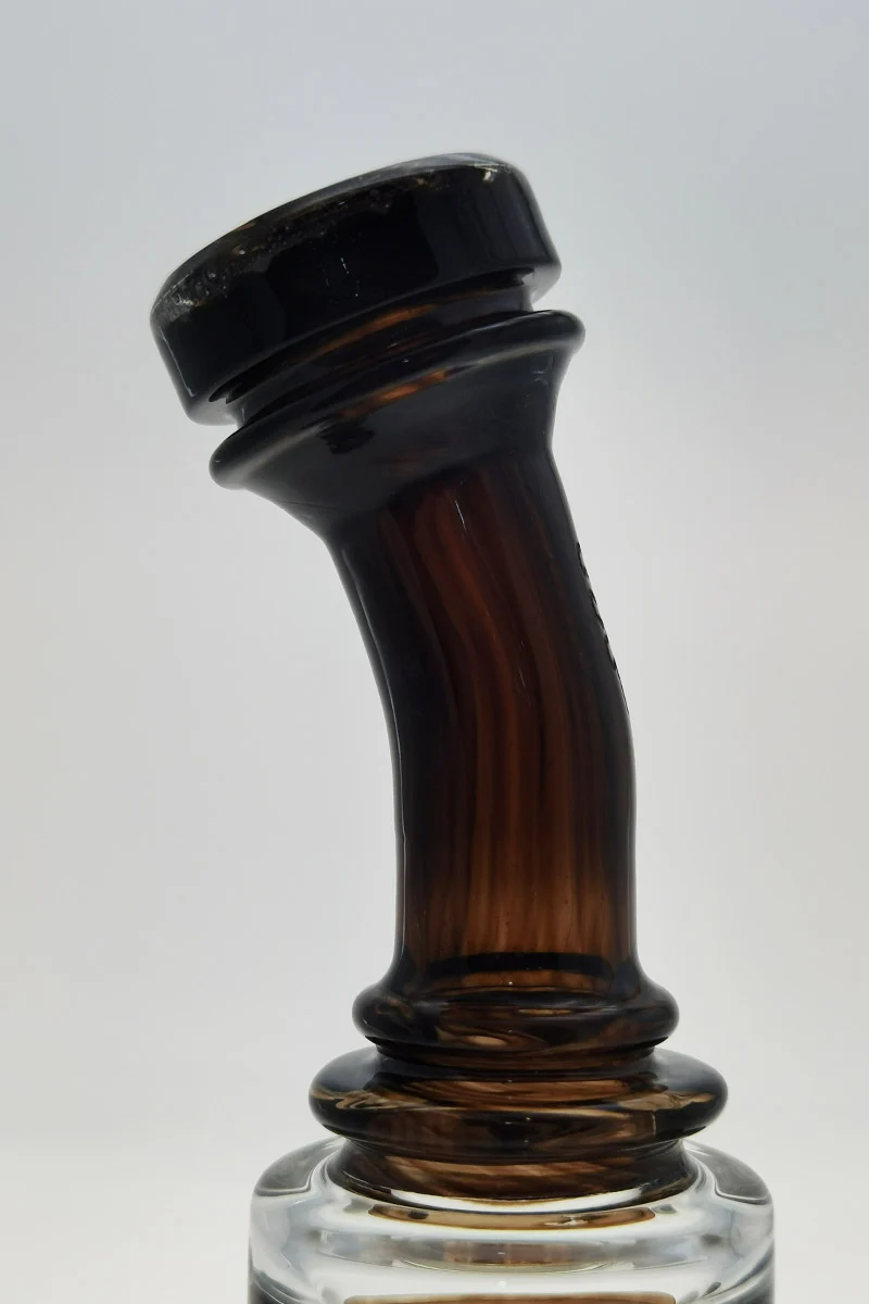 TAG - 8" Super Slit Puck Klein Incycler (Recycler) Dab Rig 44x4MM (14MM Female) - Image 158