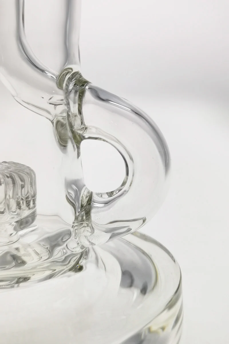 TAG - 8" Super Slit Puck Klein Incycler (Recycler) Dab Rig 44x4MM (14MM Female) - Image 72
