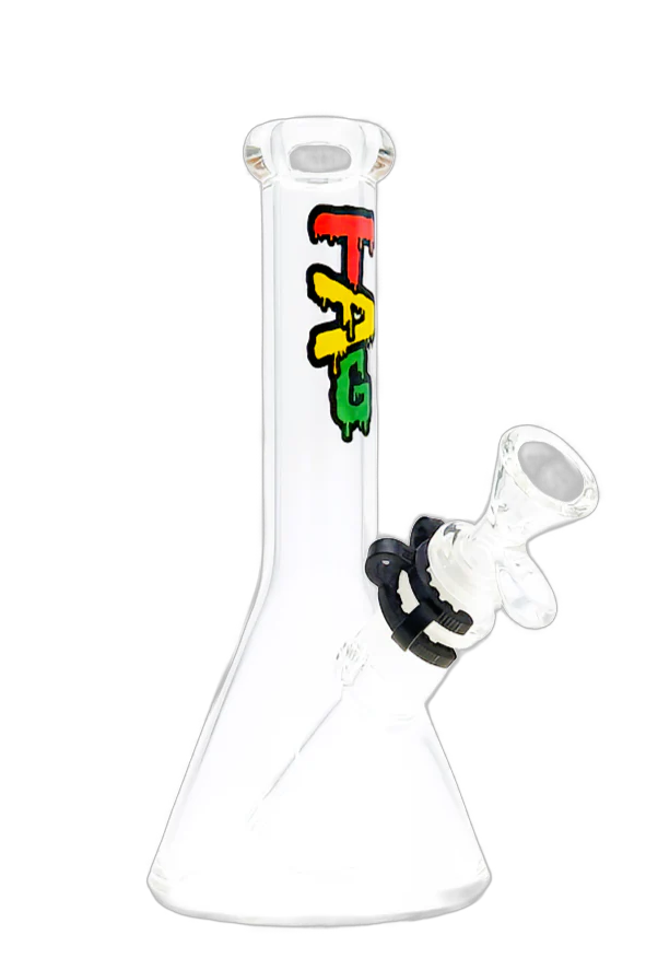 TAG - 8" Beaker Bong 32x4MM - 18/14MM Downstem (3.25") - Image 16