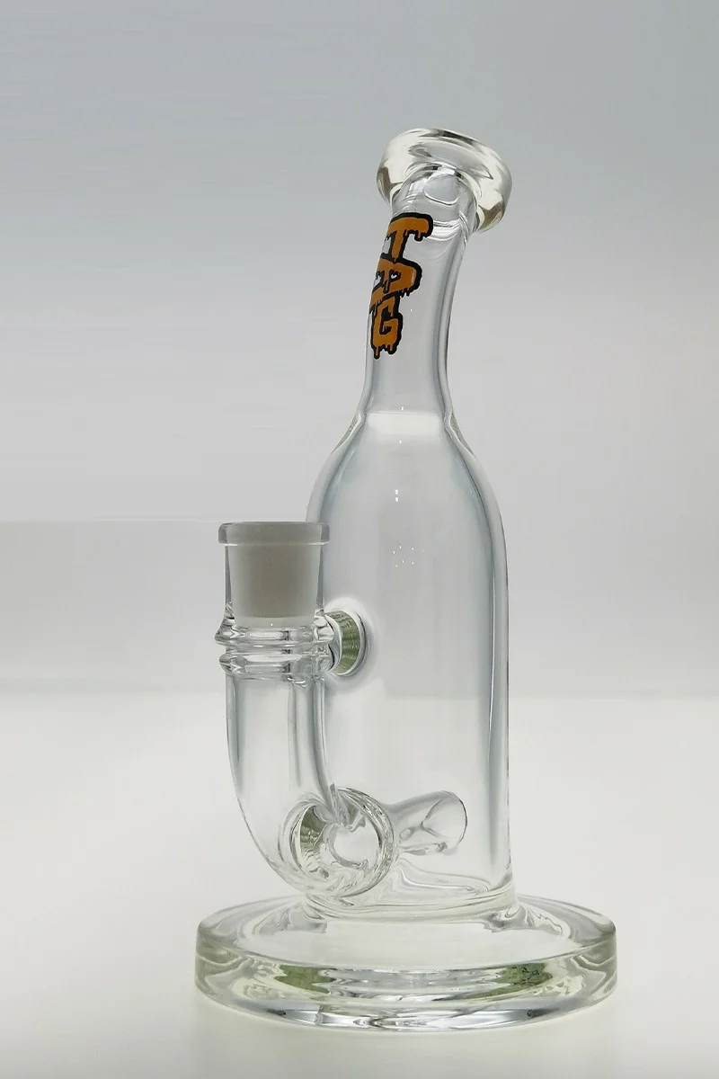 TAG - 8" Bent Neck Inline Diffuser Dab Rig 50x5MM (14MM Female) - Image 3