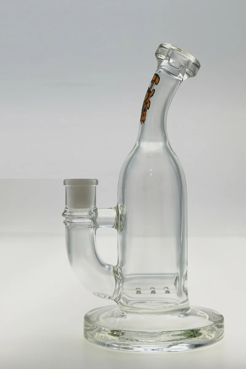 TAG - 8" Bent Neck Inline Diffuser Dab Rig 50x5MM (14MM Female) - Image 4