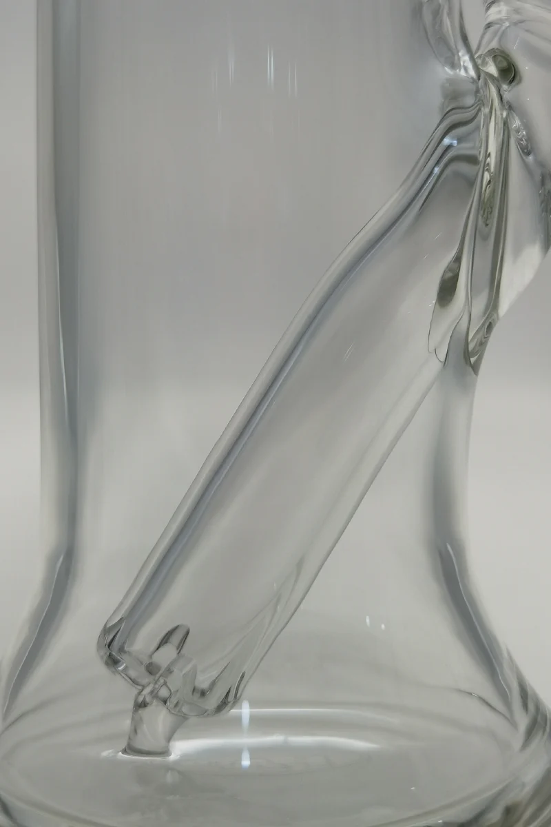 *CLEARANCE* - TAG - 8" Single Hammer Head Bellow Bottle Can Dab Rig 44x4MM (65 Degree) (14MM Femal - Image 10