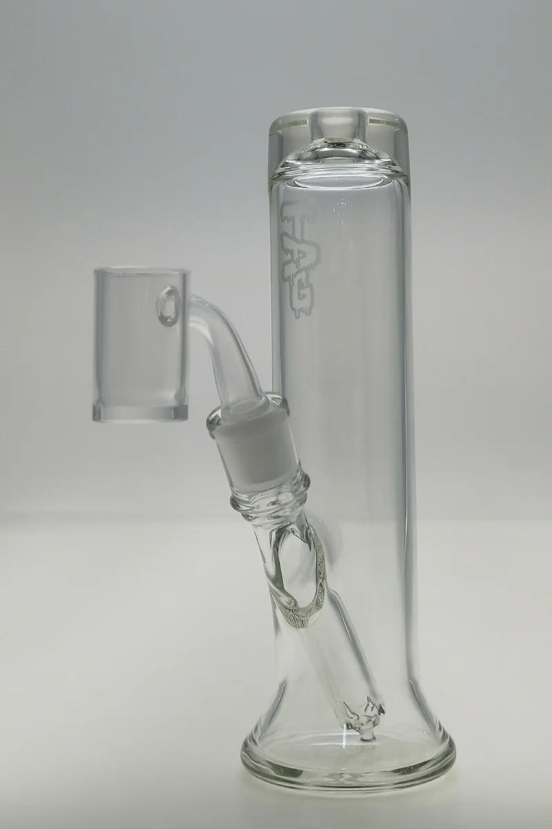 *CLEARANCE* - TAG - 8" Single Hammer Head Bellow Bottle Can Dab Rig 44x4MM (65 Degree) (14MM Femal - Image 3