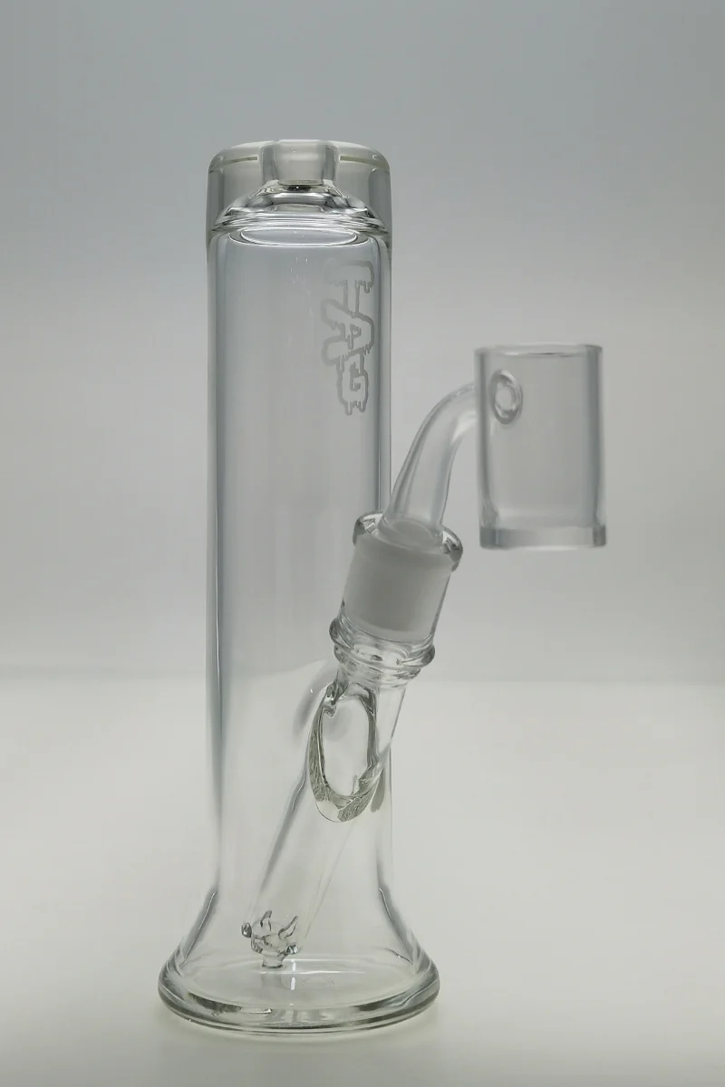 *CLEARANCE* - TAG - 8" Single Hammer Head Bellow Bottle Can Dab Rig 44x4MM (65 Degree) (14MM Femal - Image 4