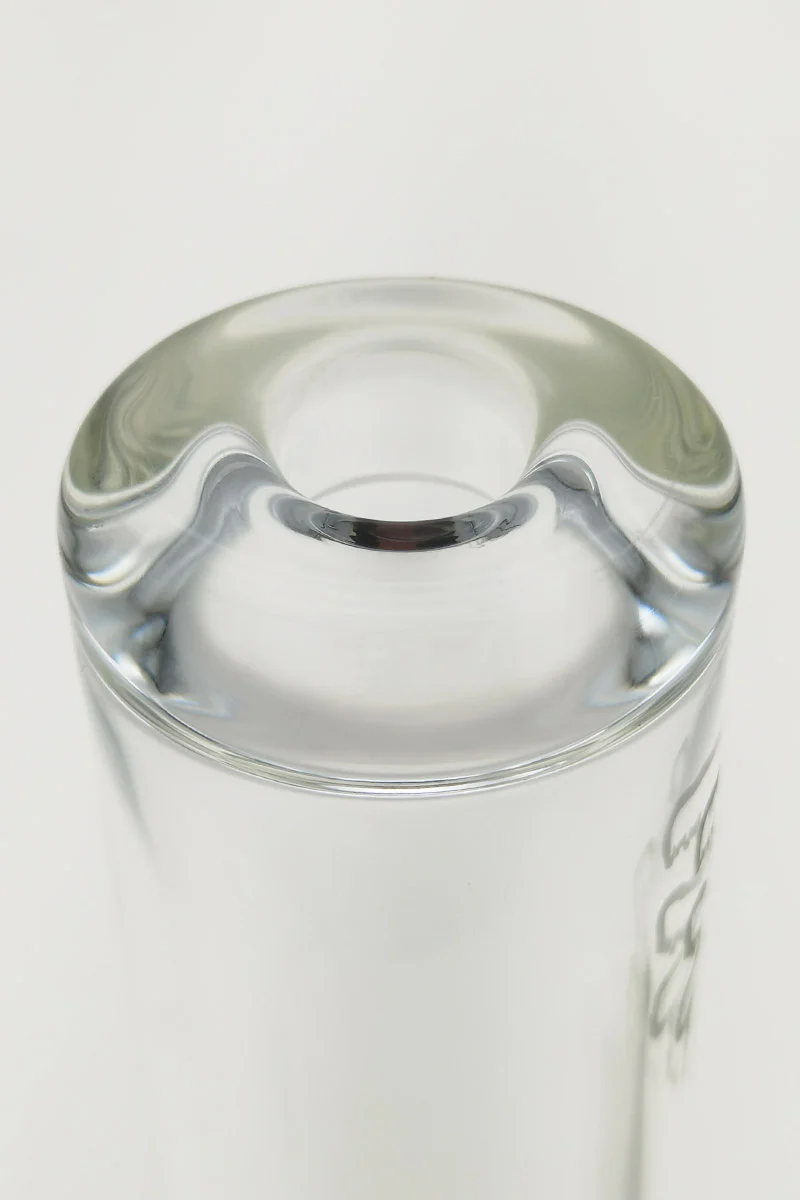 TAG - 8" Single Shower Head Bellow Bottle Can Dab Rig 44x4MM - 18/14MM Downstem (4.00") - Image 8