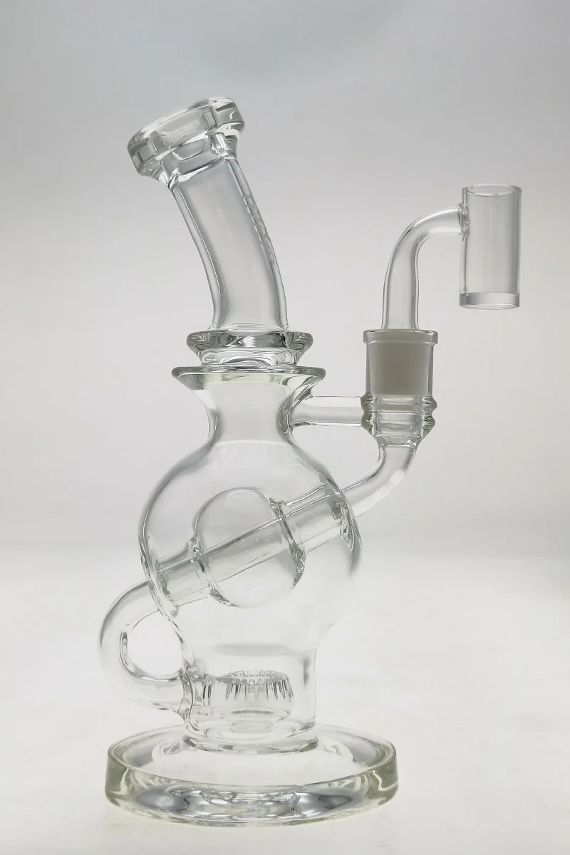 TAG - 9.25" 75MM Ball Rig w/ Super Slit Donut Dab Rig - 14MM Female - Image 13