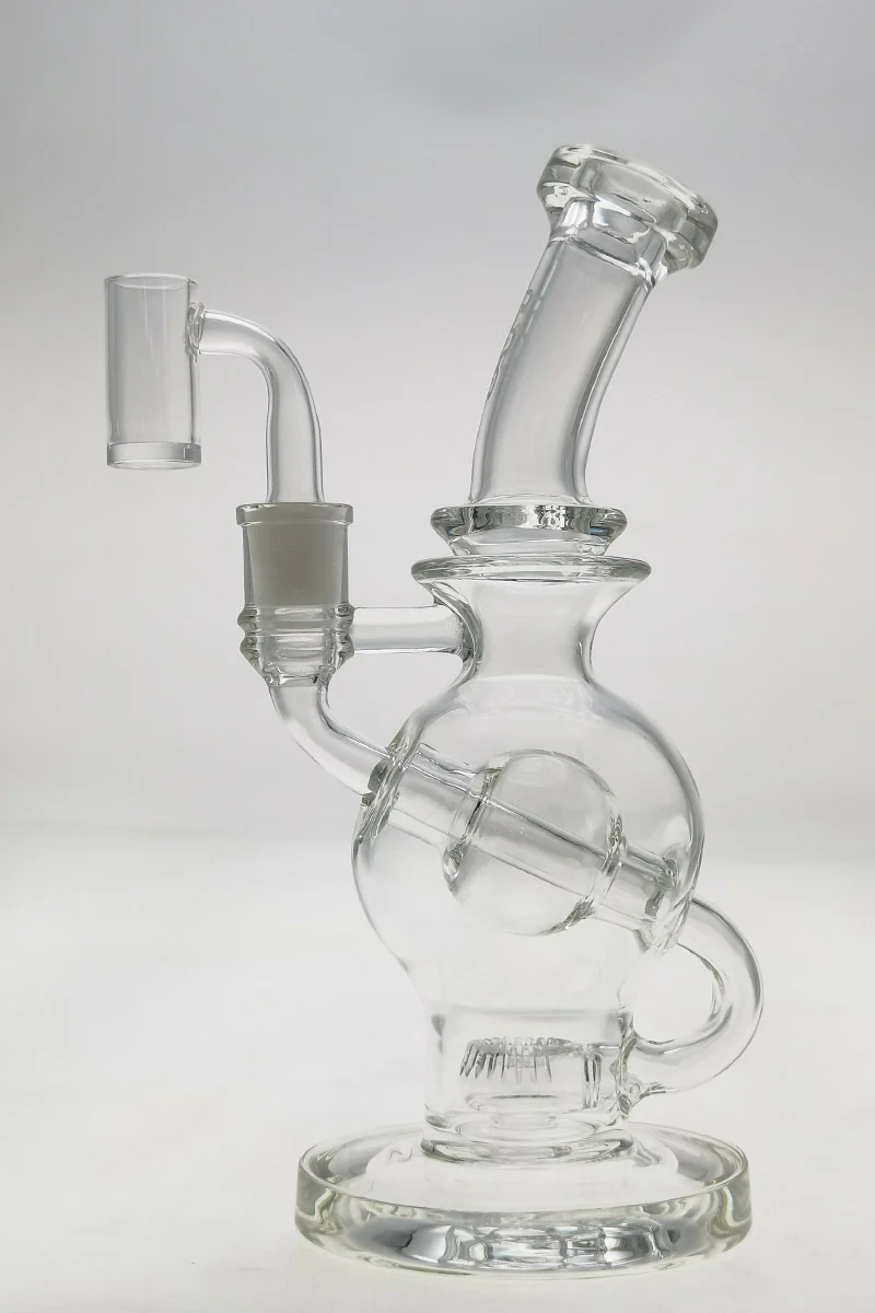 TAG - 9.25" 75MM Ball Rig w/ Super Slit Donut Dab Rig - 14MM Female - Image 15