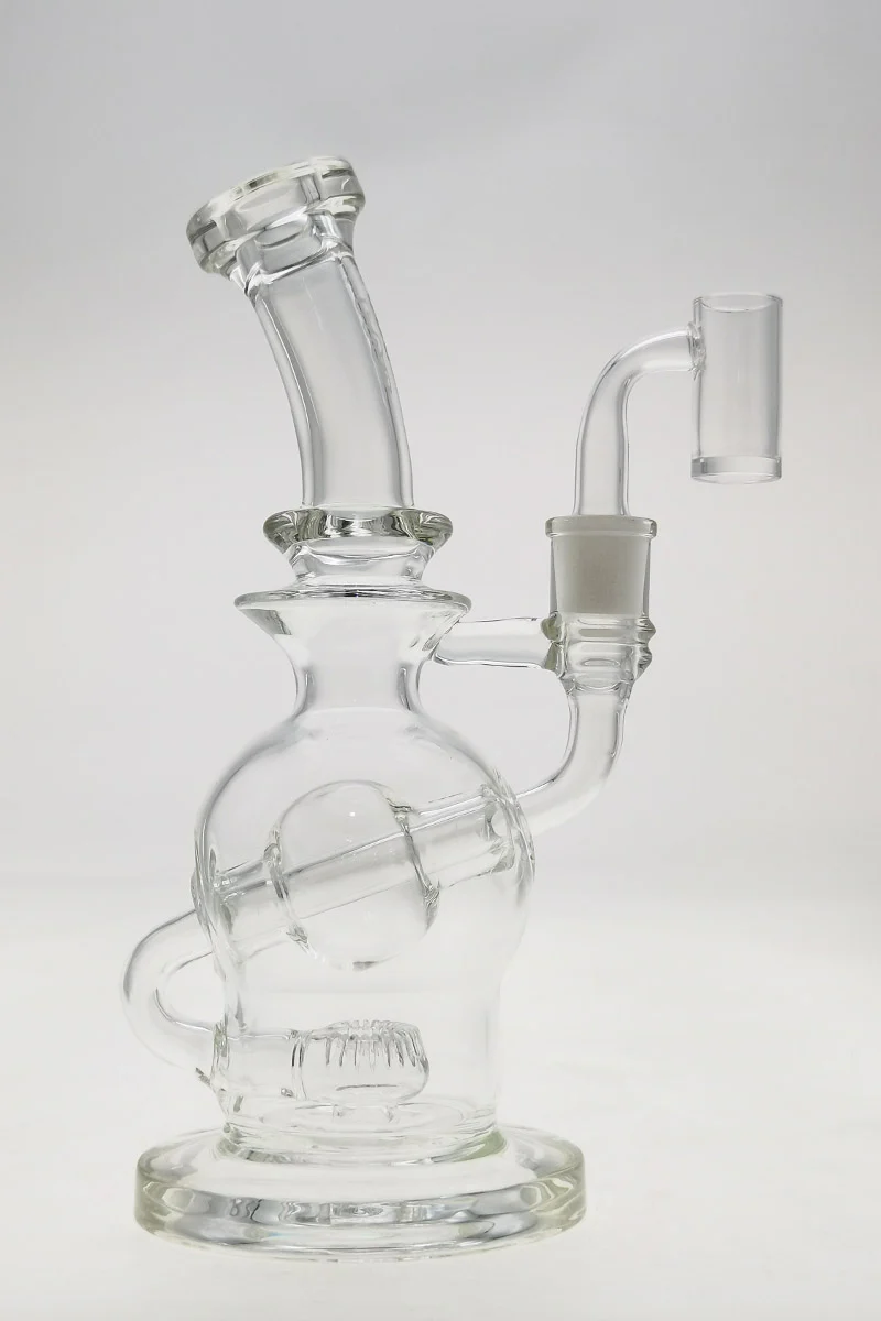 TAG - 9.25" 75MM Ball Rig w/ Super Slit Donut Dab Rig - 14MM Female - Image 49