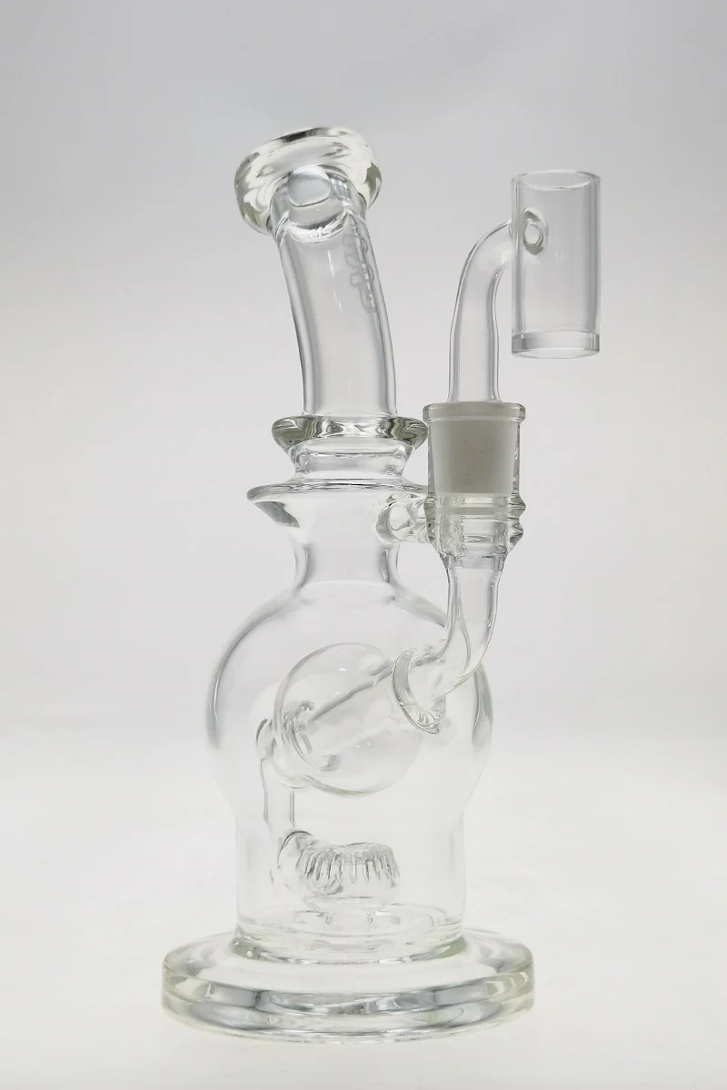 TAG - 9.25" 75MM Ball Rig w/ Super Slit Donut Dab Rig - 14MM Female - Image 50
